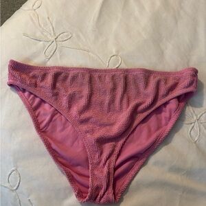 wild fable Pink Textured Bikini Bottoms